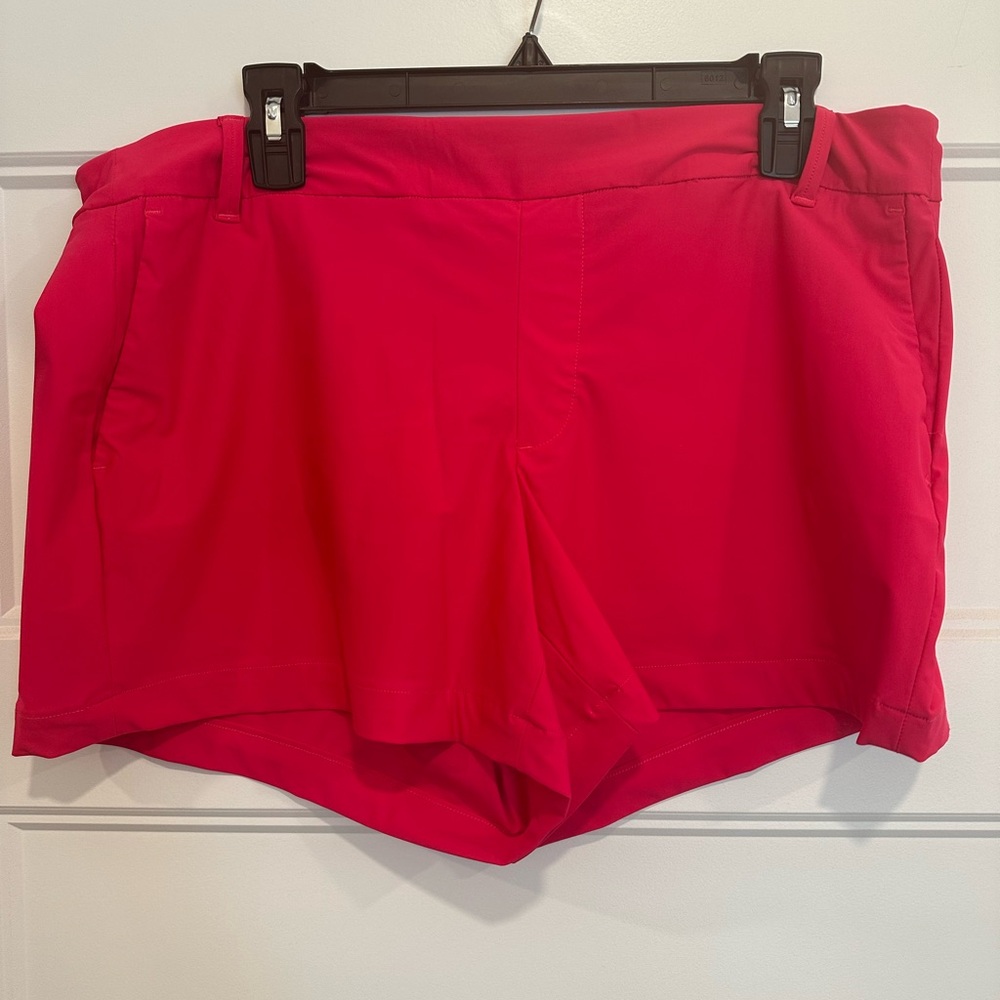 Spanx Sunshine 4" Short - Hot Pink - XL